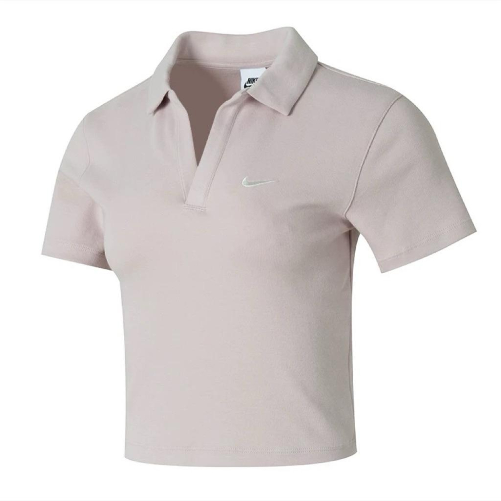 二手95新S號 Nike 女子翻領短袖上衣 polo短上衣 DV7885-104-細節圖4
