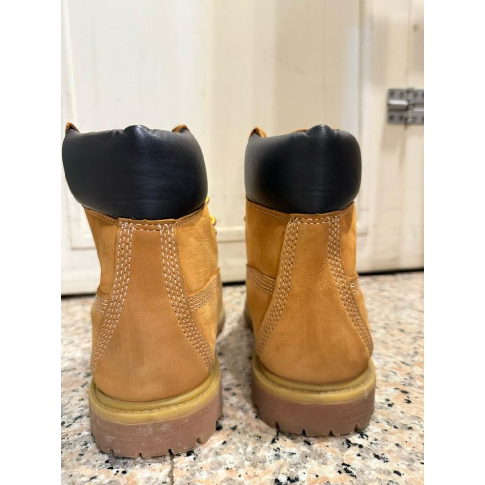 二手9成新Timberland Premium經典防水6吋靴US7.5-細節圖5