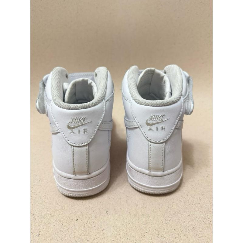 二手Nike W Air Force 1 07 Mid 中筒 24CM-細節圖3