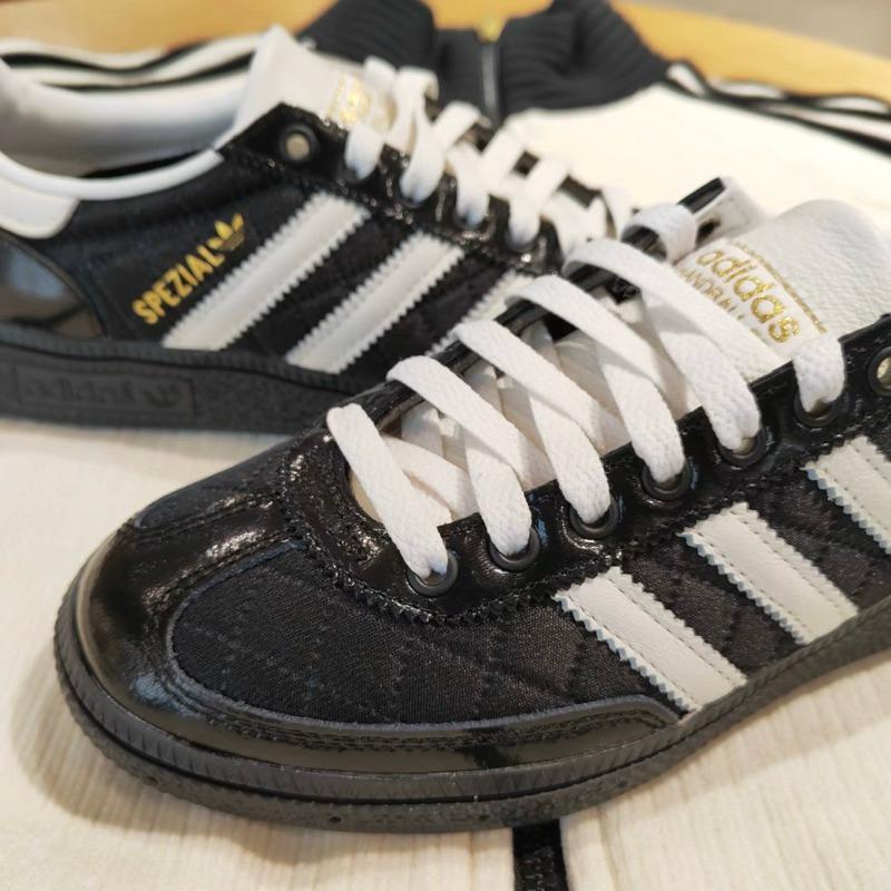 Adidas Spezial 24cm 小香風 菱格紋 休閒鞋 JP5669女款 運動鞋 小香風運動鞋 全新臺灣門市購入-細節圖3