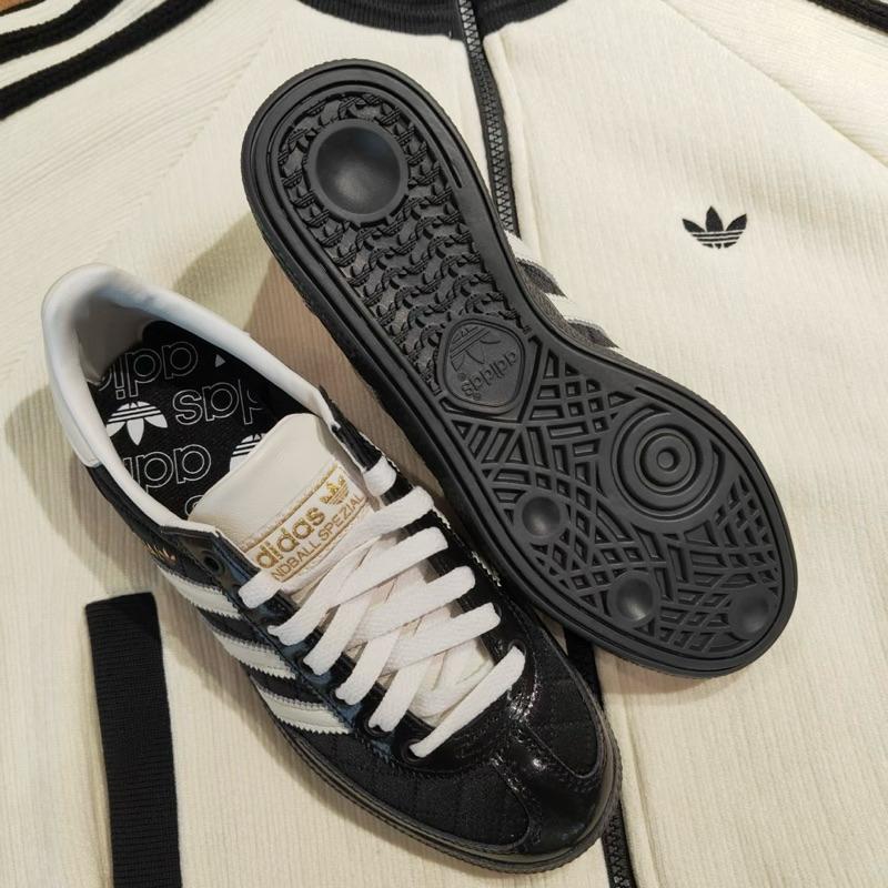 Adidas Spezial 24cm 小香風 菱格紋 休閒鞋 JP5669女款 運動鞋 小香風運動鞋 全新臺灣門市購入-細節圖4