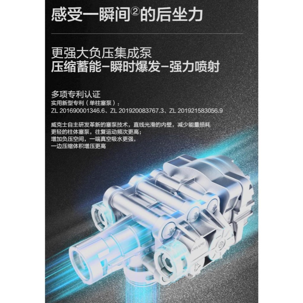 台北現貨 威克士 WORX WU633 無線高壓水槍 洗車機 當日出貨 WU623-細節圖4
