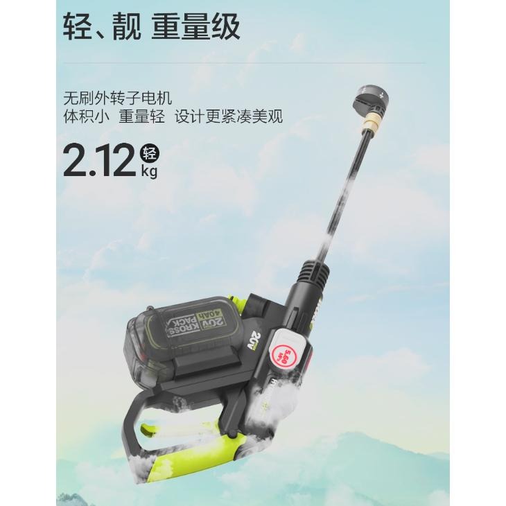 台北現貨 威克士 WORX WU633 無線高壓水槍 洗車機 當日出貨 WU623-細節圖7
