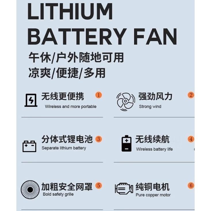 挑戰最低價⚡當日出貨 牧田 8吋電池無刷風扇 18V 20V 8吋風扇 戶外露營維修釣魚工地-細節圖5
