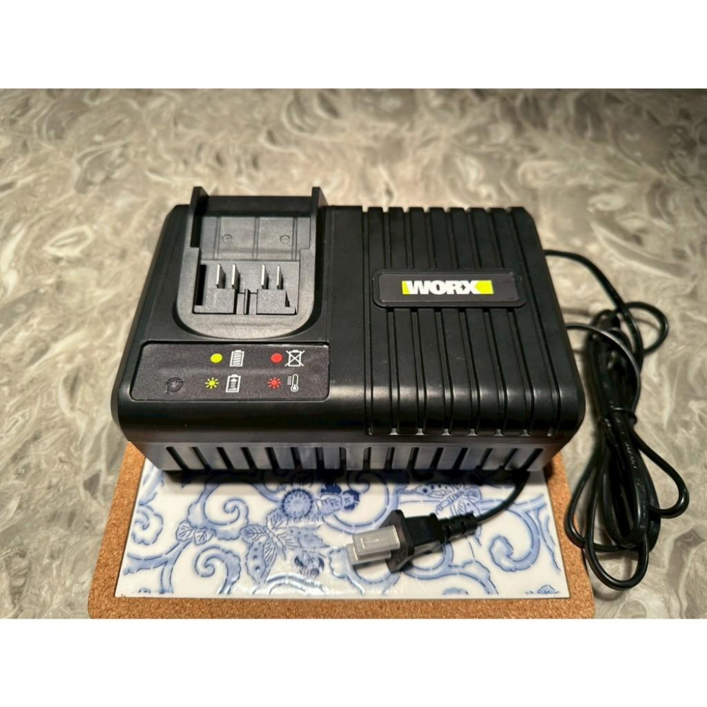 台北現貨 威克士 充電器 2A快充 6A閃充 WORX 大腳板電池 WA3924 WA3922-細節圖2
