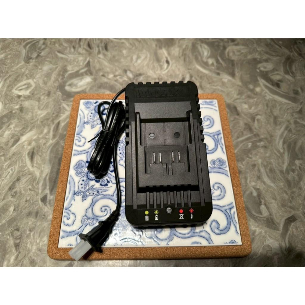 台北現貨 威克士 充電器 2A快充 6A閃充 WORX 大腳板電池 WA3924 WA3922-細節圖3