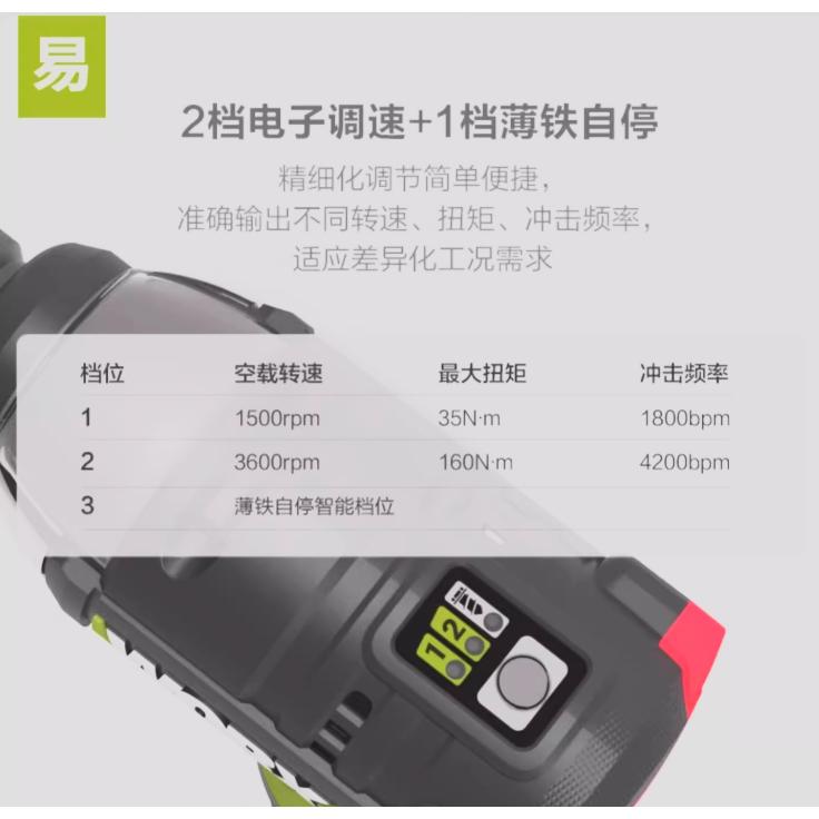 台北現貨 威克士 WORＸ WU132X WU132 電動起子機 衝擊起子機 大扭力 160Nm-細節圖8