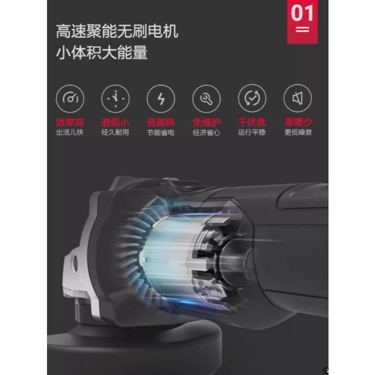 台北現貨速發 卡勝KRESS KU803 砂輪機 角磨機 威克士電池通用 WU808可參考-細節圖4