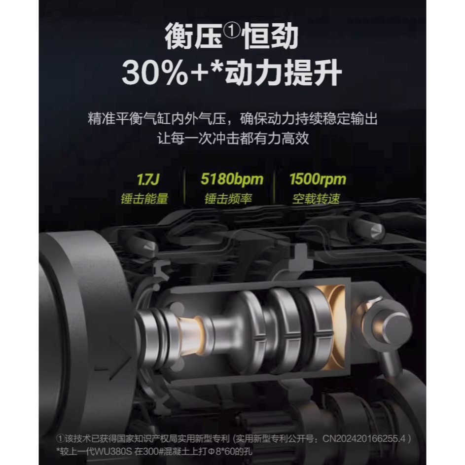 台北現貨 威克士 WORX WU384 WA1603 無刷集塵電錘 電鑽-細節圖5
