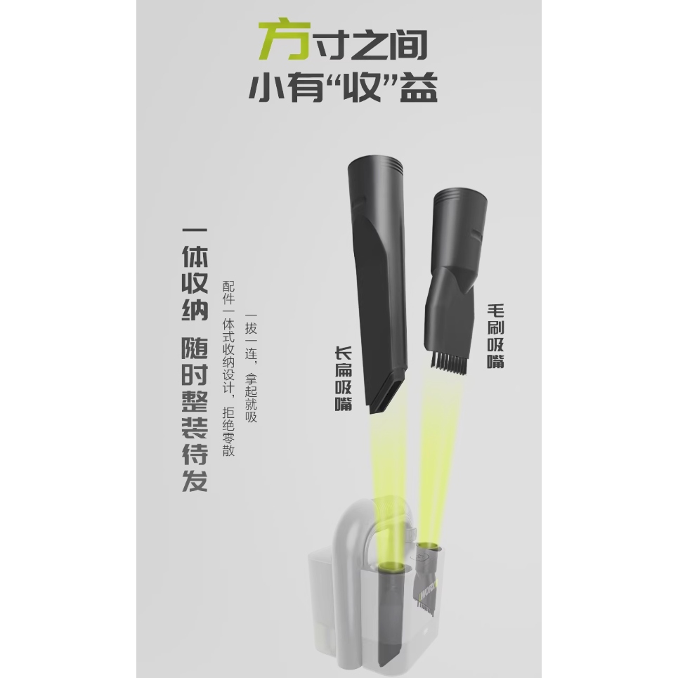 台北現貨 威克士 WU035 無刷無線除塵 除塵璊 WORX 車用 家用-細節圖5