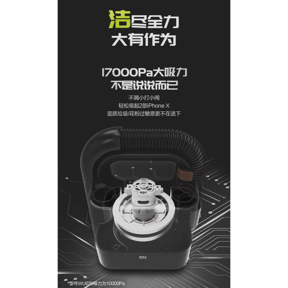 台北現貨 威克士 WU035 無刷無線除塵 除塵璊 WORX 車用 家用-細節圖7