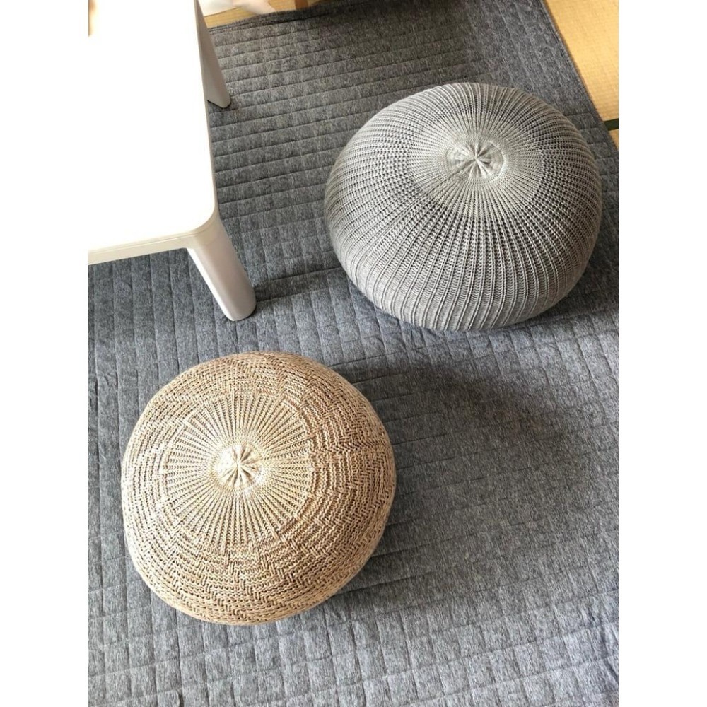 IKEA正品代購 SANDARED 椅凳 圓凳 米色 45公分 灰色 56公分 沙發椅-細節圖2