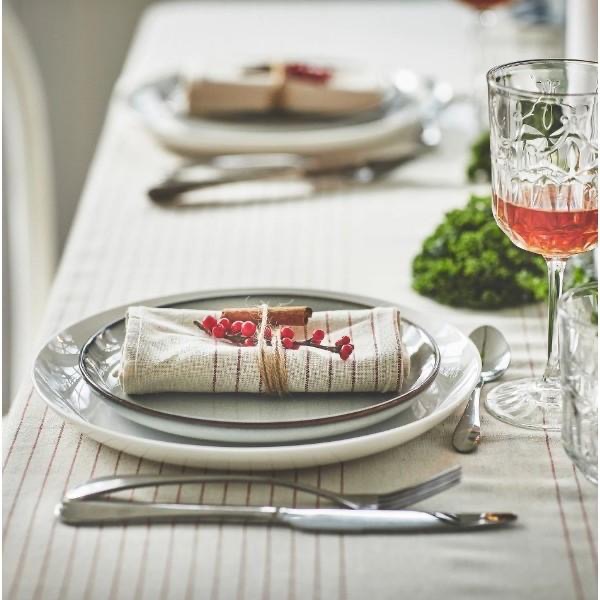 IKEA 代購  VIPPSTARR 桌巾 / 餐巾 150x150公分 30x30公分 長桌巾 西餐廳餐巾 餐巾禮儀-細節圖5