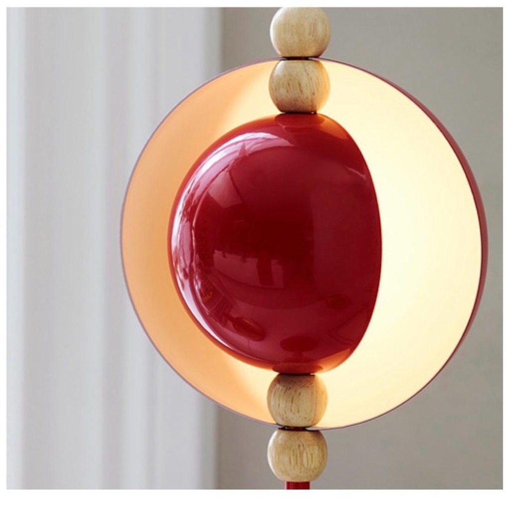 IKEA代購 2025新品 STRÅLA Led裝飾桌燈 翻轉燈 金屬 電池式/紅色 設計款 旋轉燈 小夜燈 可調角度-細節圖3