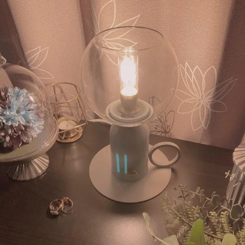 IKEA代購 白色有現貨 ÅSKMULLER 桌燈 小夜燈 露營燈 氣氛燈 夜燈 復古燈 氛圍燈 造型燈 裝飾燈-細節圖9