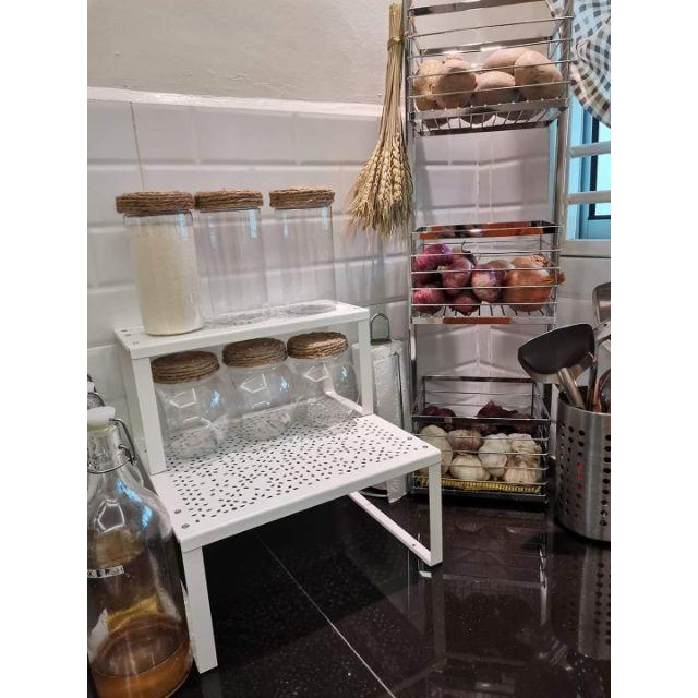 IKEA代購 VARIERA 隔板 層架  層板 加高層板 增加收納空間 單層隔板 層架 鋼層架 加高收納-細節圖5