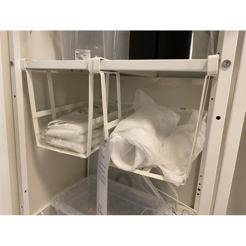 IKEA代購 PÅLYCKE 夾式網籃 櫃門夾式網籃 層板網籃-細節圖4