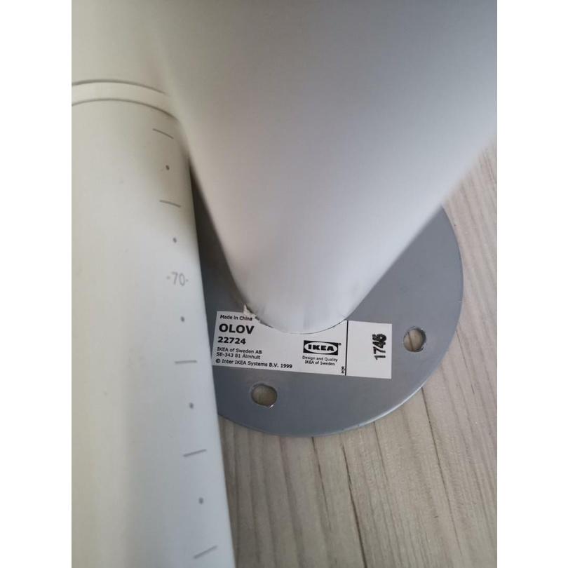 IKEA  OLOV可調式桌腳 可調式桌腳 60-90公分 桌腳高度可調整 桌腳可調高調低 可調高度桌腳-細節圖8