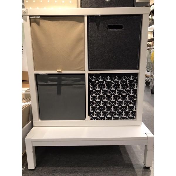 IKEA正品附發票 灰色 KOSINGEN收納盒 drona收納盒 33X38X33公分 儲物盒 四格八格 層架收納盒-細節圖9
