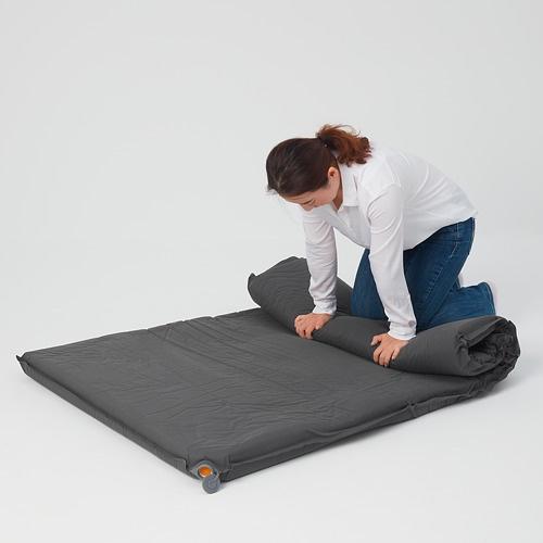 IKEA代購 FOLDEREID 單人自動充氣泡棉床墊 單人床墊 可捲起儲存 輕鬆收納-細節圖2