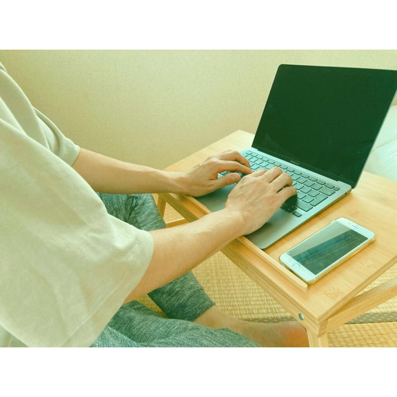 「IKEA代購」FELFRITT 床上托盤, 床上閱讀 筆電桌　筆電架　床上桌-細節圖5