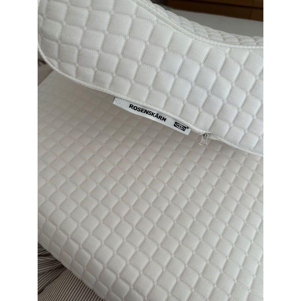 IKEA正品代購 ROSENSKÄRM 人體工學枕 / 記憶枕 側睡/仰睡 33x50分 記憶泡棉枕 PU泡棉高枕-細節圖4