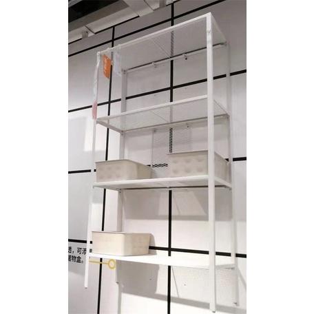 🌈IKEA代購 當天出貨 BAGGEBO層架組 寬60*25*116公分 四層架 置物架 展示架 書架 園藝架 收納架-細節圖5