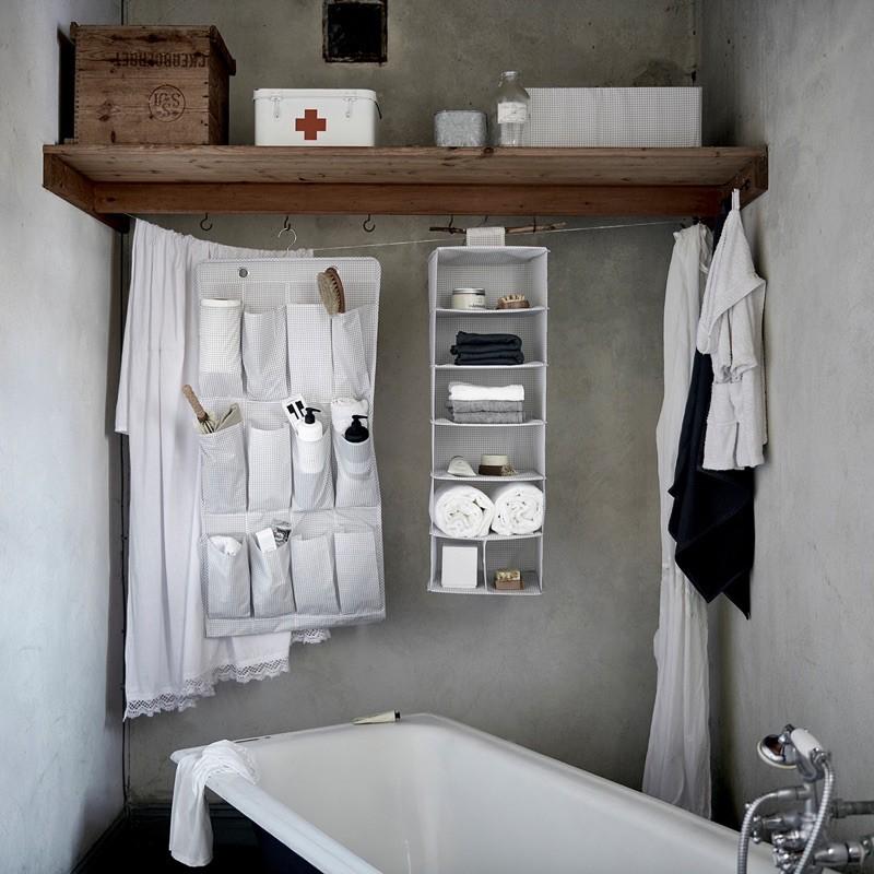 IKEA代購 吊掛式收納袋 16格收納袋 衣櫥收納 發票收納 分類收納 皮帶絲巾小物內衣小可愛收納 增加衣櫥空間-細節圖2