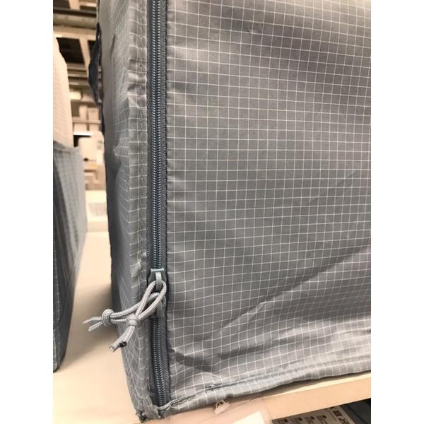 IKEA正品代購 可刷卡 STUK 收納盒 儲物箱 換季收納 拉鍊收納盒 衣物收納 玩具收納 大型收納盒 床底收納箱-細節圖5