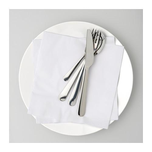 IKEA FANTASTISK 白色紅色 餐巾紙 彩色餐巾紙 40X40公分 派對紙巾 宴客擺盤 DIY-細節圖5