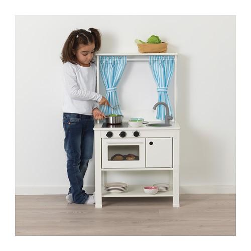 IKEA代購 玩具廚房附窗簾 兒童角色扮演玩具 廚房玩具 扮家家酒-細節圖2