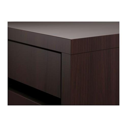 IKEA代購  附輪腳抽屜櫃  黑棕色/白色 A4紙張抽屜櫃-細節圖6