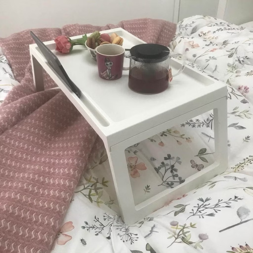 🌈IKEA代購 KLIPSK床上托盤桌 攜帶式床上桌  IKEA折疊桌  床上折疊桌 露營折疊桌 平板手機架 床上懶人-細節圖2
