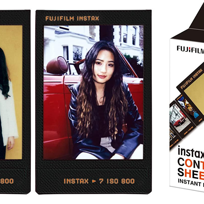 富士 instax 拍立得 拍立得底片 目錄底片 CONTACT 空白底片 白邊 彩色底片 minievo mini12-細節圖3