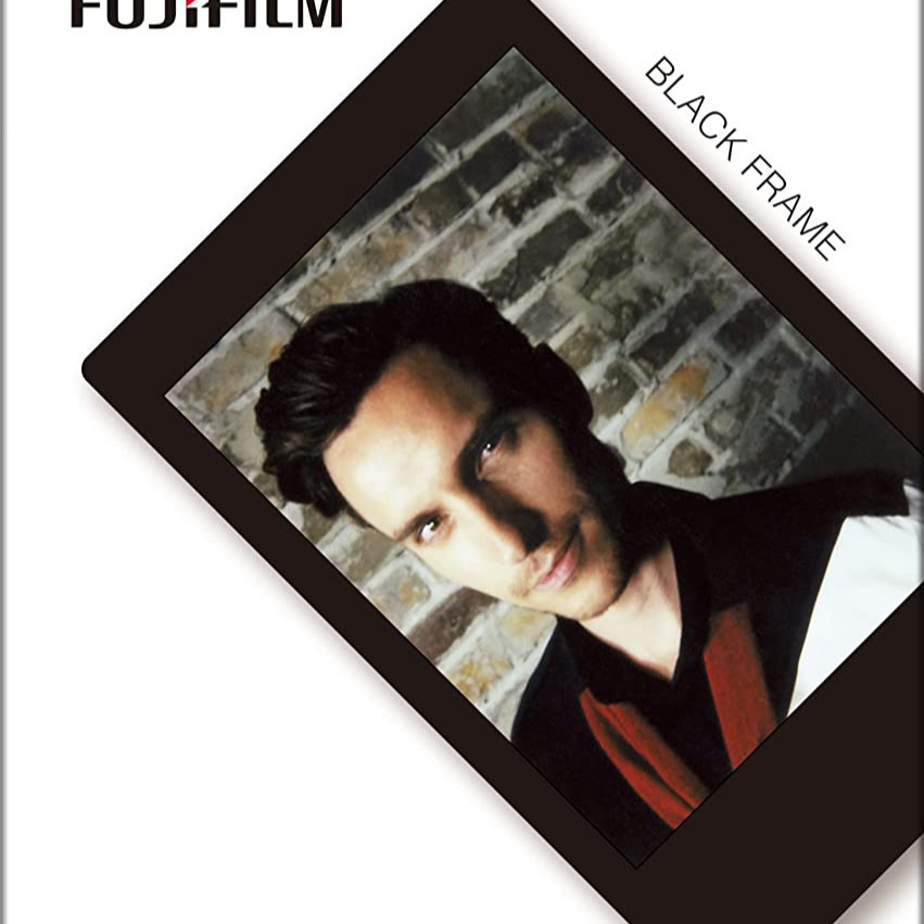 現貨馬上出 富士 instax mini BLACK FRAME 黑邊 黑框 拍立得底片 minievo mini12-細節圖3