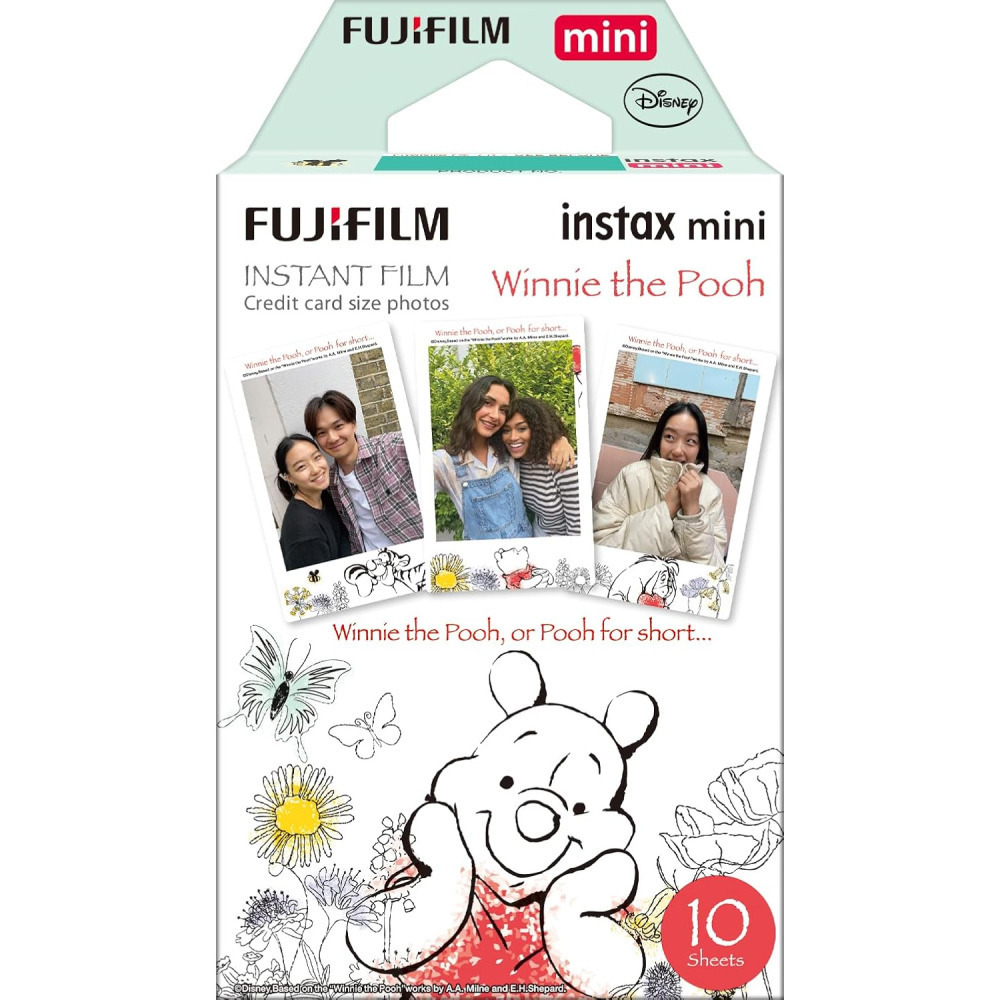 現貨馬上出 mini instax 富士 POOH 維尼 拍立得底片 evo link3 mini12 mini99-細節圖2