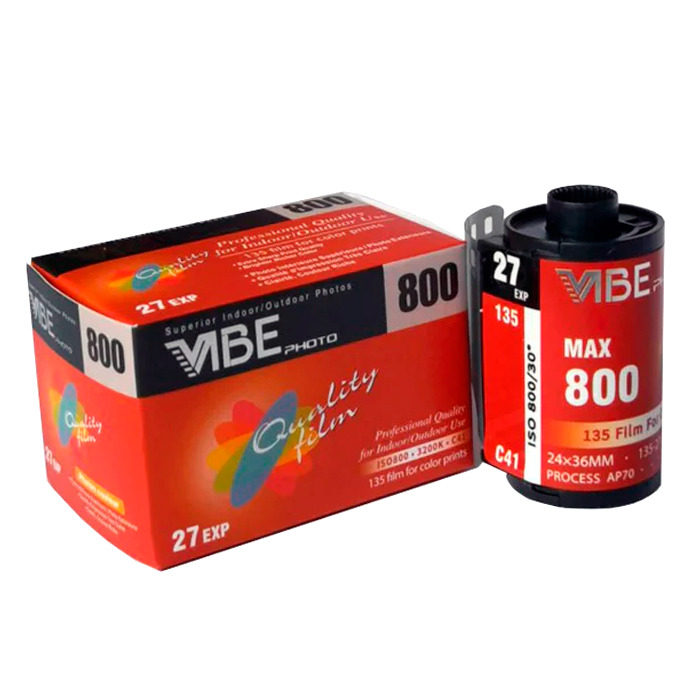 現貨馬上出 德國 VIBE 膠捲 400度 800度 135彩色負片 27張 傳統底片 即可拍 LOMO KODAK-規格圖2