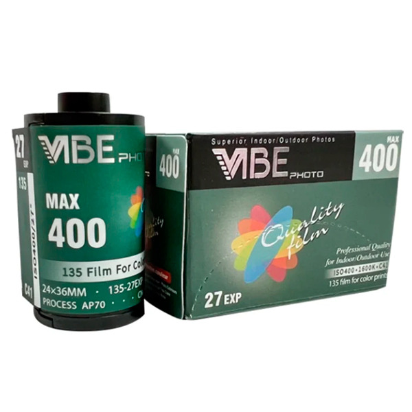 現貨馬上出 德國 VIBE 膠捲 400度 800度 135彩色負片 27張 傳統底片 即可拍 LOMO KODAK-規格圖2