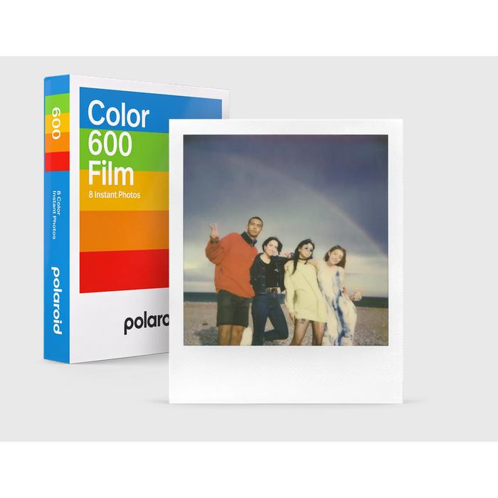 現貨馬上出 寶麗來 Polaroid Color 600 Film Five Pack 5入裝 40張 彩色白框 相紙-細節圖2