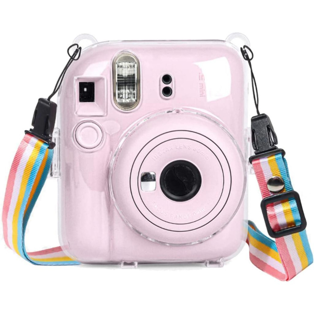 現貨馬上出 富士 FUJI instax mini12 mini 12 副廠 相機包 復古皮套 保護套 皮套 含背帶-細節圖6