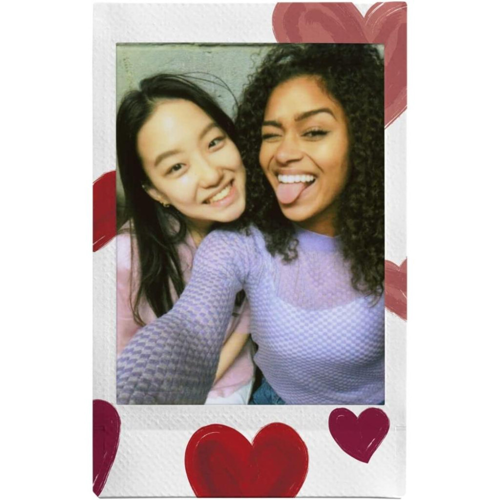 現貨馬上出 富士 instax mini HEART SKETCH 心型 愛心 拍立得底片 mini41 mini12-細節圖5