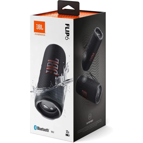 現貨馬上出 正版正品 台灣商檢合格 JBL Flip6 FLIP 6 (黑色) 便攜型防水藍牙喇叭 支援原廠app