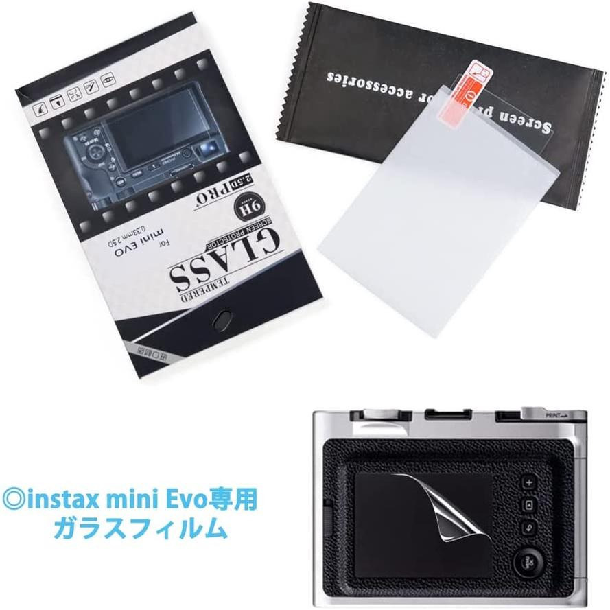 現貨 富士 FUJIFILM Instax mini EVO 皮套 拍立得相機 保護套 透明殼 復古包 相機包 原廠皮套-細節圖2