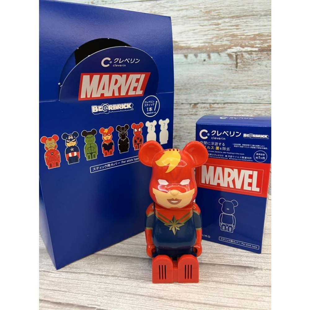現貨馬上出 加護靈 cleverin Be marvel 漫威英雄 空氣清淨劑 庫柏力克熊 公仔 交換禮物 復仇者聯盟-細節圖5