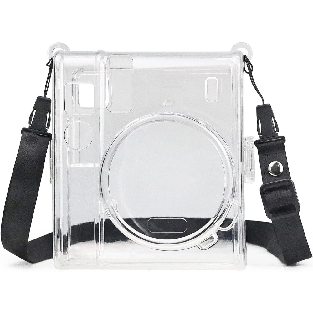 現貨馬上出 富士 FUJI Instax mini40 mini 40 相機包 附肩帶 復古包 透明殼 水晶殼-細節圖4