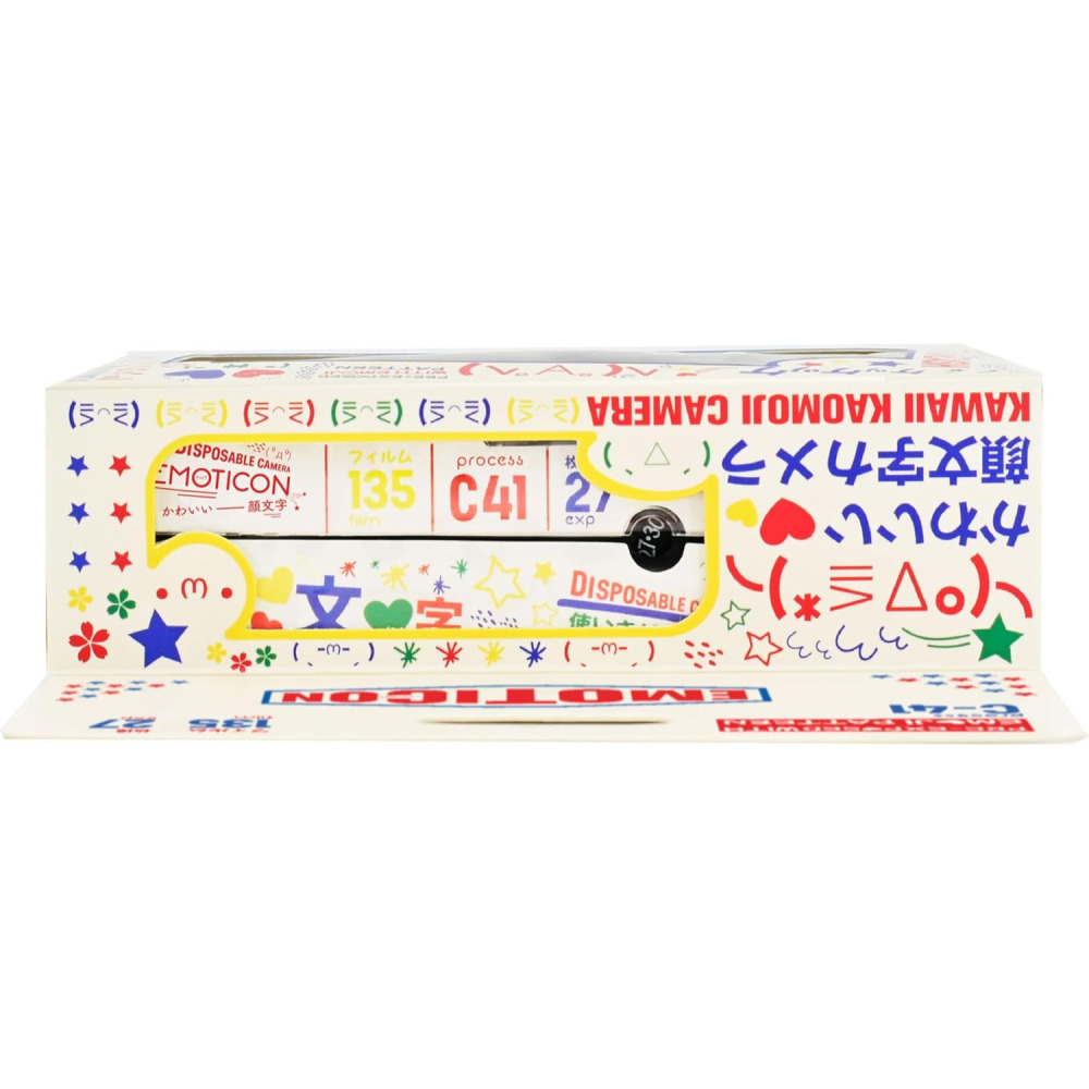 現貨馬上出 Retocolor 顏文字 Emoji Disposable Film 一次性相機 拋棄式 27張 含閃光-細節圖4