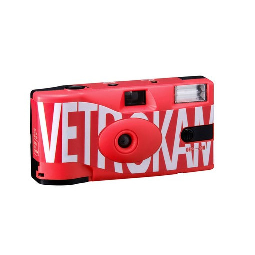 現貨馬上出 vetrokam SL400 紅色 一次性相機 27張 即可拍 傻瓜相機 底片相機 拋棄式相機 底片機 膠捲-細節圖5