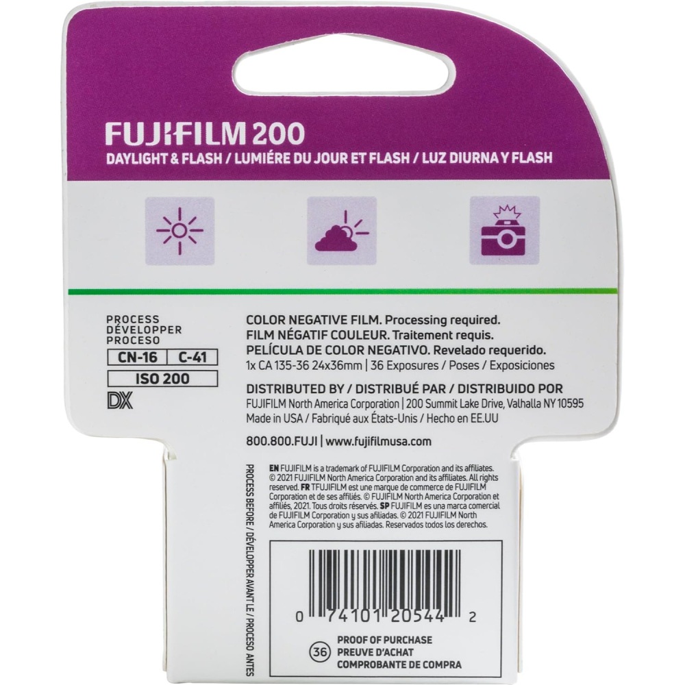 現貨馬上出 FUJIFILM 富士 ISO200 36張 彩色負片 單卷裝 膠捲 底片 沖洗 底片相機 kodak 柯達-細節圖5