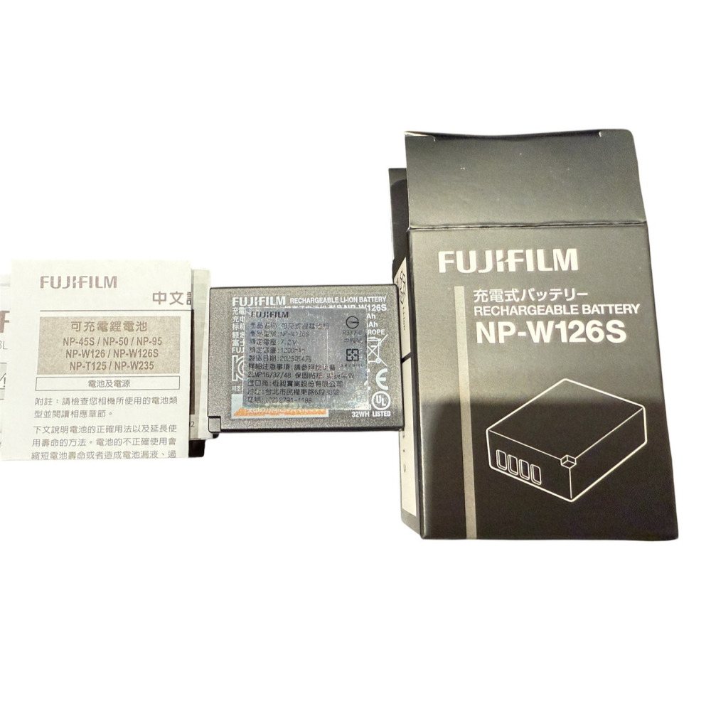 現貨馬上出 富士 台灣公司貨 NP-W126S 原廠電池 X-HF1 X-100VI X-M5 X-T50 X-half-細節圖2