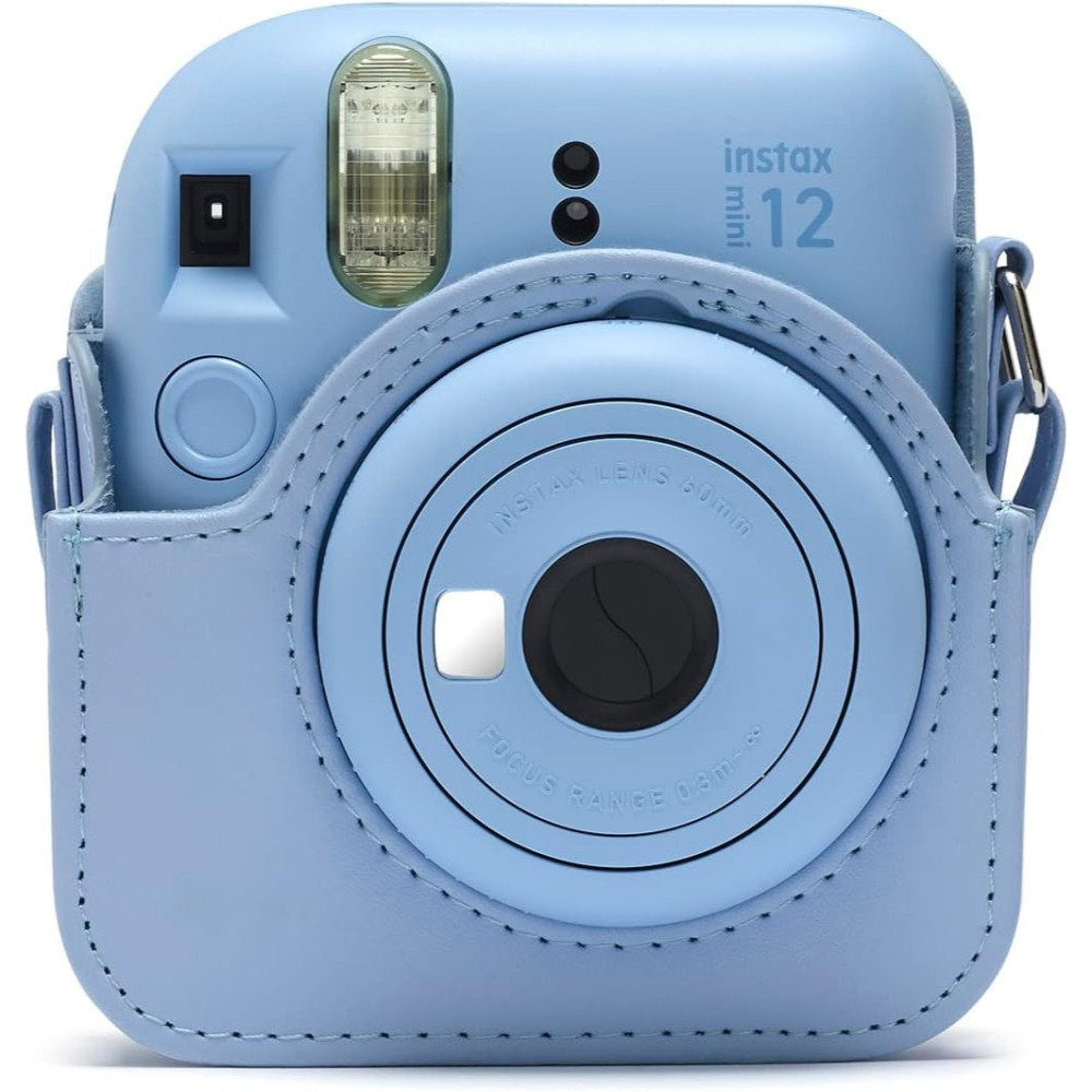 現貨馬上出 富士 FUJIFILM Instax mini12 mini 12 專用相機包 原廠皮套 藍色 Blue-細節圖2